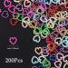 Hollow Heart Nail Charms - 200Pcs Mix Color Pearls for Valentine's Day DIY Manicure & Jewelry - Buy Online on GoSupps.com