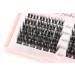 Natural Long Individual False Eyelashes Set | 10-16mm Volume Cluster Lashes for Dramatic Looks | Soft Wide Stem DIY Eyelash Extensions - Buy Online on GoSupps.com