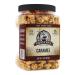 Farmer Jon's Caramel Popcorn 16oz Jar of Gourmet Popped Popcorn with Caramel