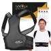 LyfeFocus S1 Premium Breathable Back Posture Corrector for Men & Women - Upper Back Support Back Brace & Back Straightener - Effective Posture Correction for Neck Shoulder & Back Pain (Black Medium) Black M (Pack of 1)