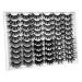 Fanxiton 30 Pairs False Eyelashes Assorted Styles - 20MM Fluffy Volume 3D Faux Mink Lashes Bulk Pack - Buy Online on GoSupps.com