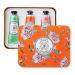La Chatelaine Hand Cream Trio Tin Gift Set | Plant-Based | Made in France with 20% Organic Shea Butter (Pear, Orange Blossom, Passion Fruit) or (Winter Flower or Coconut Milk, Cinnamon Orange, Passion Fruit) 3 x 1 fl. oz Cinnamon Orange, Gardenia, Rose Ac