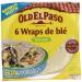Old el paso Natural Wheat Wraps 350 g