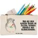 Mr. & Mrs. Panda Chinchilla Flower Makeup Bag Size S - Cute Animal Motif Gift for Depression & Good Mood - Buy Online on GoSupps.com