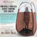 Belloccio Brown Professional Airbrush Spray Tanning Tent with Carrying Bag - Buy Online on GoSupps.com