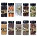 J J Crunch & Munch Organic Spice Starter Set with Whole Spices Included Super kitchen combo of whole spices needed in every kitchen Pack of 10