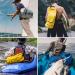Earth Pak- Waterproof Dry Bag with Front Zippered Pocket Keeps Gear Dry for Kayaking  Beach  Rafting  Boating  Hiking  Camping and Fishing with Waterproof Phone Case 10L Yellow - Buy Online on GoSupps.com