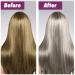 Purple Hair Mask for Blonde Hair - Eliminate Yellow/Copper Tones - Color-Safe Treatment with Keratin & Argan Oil - Buy Online on GoSupps.com