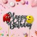 Seyal Pacmn Ghost Happy Birthday Cake Topper - Buy Online on GoSupps.com