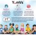 YumVs Apple Cider Vinegar Gummies with The Mother + Ginger - 60 Count | Non GMO Vegetarian Supplement for Heart Health & Digestive Support | Natural Apple Flavor Chewables for Women & Men - Buy Online on GoSupps.com