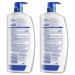 Head and Shoulders 2 in 1 Anti Dandruff Shampoo and Conditioner, Classic Clean Scent, 32.1 fl oz Twin Pack - For All Hair Types, Color Treated, Curly Hair - Buy Online on GoSupps.com