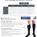 Truform Compression Knee High Dress Socks 20-30 mmHg - Black Medium (Pack of 2) - Ideal for Travel & Everyday Use - Buy Online on GoSupps.com