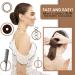 Andlane Donut Hair Bun Maker Set - 6 Sock Bun Makers, Spin Pins, Elastic Bands, Bobby Pins & Hair Comb Kit - Buy Online on GoSupps.com