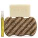 Parissa Ingrown Rescue Kit Post-Hair Removal Treatment for Ingrown Hair & Razor Bumps 3 Step Kit to Cleanse Exfoliate and Moisturize Yellow
