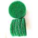 HUAWELL Drill Powered Brush Tile Scrubber Scouring Pads Cleaning Kit 2 Different Stiffness Disc Pad Holder with 12 Scrubbing Pads Cleans Large Flat Areas (4 Inch) - Buy Online on GoSupps.com