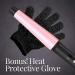 Remington CI9538 Pro 1-1.5" Pearl Ceramic Curling Wand | Digital Controls & 10 Heat Settings | Black/Pink - Shop Internationally - Buy Online on GoSupps.com