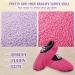 Zhanmai Women's Fuzzy Non-Slip Bowling Shoe Cover - Purple/Rose Red, Size 7-8.5 - Buy Online on GoSupps.com