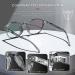 Attcl Unisex Blue Light Filter Glasses - Computer & Gaming Glasses for UV Protection & Eye Strain Relief - Transparent & Gray - Buy Online on GoSupps.com