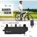MIVELO Bicycle Frame Bag - Waterproof & 100% Recyclable Top Tube Bag - 3L Black for International Shipping - Buy Online on GoSupps.com