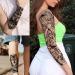 24 Sheets Cool Super Large Full Arm Temporary Tattoo Sleeve for Men & Women - Flower, Eagle, Compass, Tribal Tiger - 16 Sheets Thigh Adults Tatoo - FANRUI - Buy Online on GoSupps.com