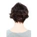 Short Human Hair Wig with Side Parting | Dark Brown with Red Highlights - DW411HH-2H130 | Shop Now! - Buy Online on GoSupps.com
