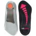 Airplus Women's Plantar Fascia Insole Orthotic Insoles Arch Support Superior Comfort & Stability Clear Medium