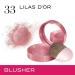 Bourjois Blush 33 Lilas d'Or - Radiant and Long-Lasting Cheek Color - Buy Online on GoSupps.com