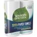 Seventh Generation Paper Towels  100% Recycled Paper  2-ply  2-Count (Pack of 12) - Buy Online on GoSupps.com