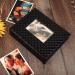 RECUTMS 4x6 Photo Album | Holds 200 Photos | Button Grainy Leather | Small Commemorative Photo Book | Valentine's Day Gift | Wedding, Birthday | Black 200 Pocket Album - Buy Online on GoSupps.com
