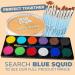 Blue Squid PRO Face Paint - Pastel Orange 30g | Water Activated Professional Body and Face Makeup - Non Toxic Halloween Facepaint for Adults and Kids - Buy Online on GoSupps.com