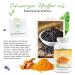 Organic Curcuma 365 Capsules - High-Dosed Turmeric Curcumin & Piperine - Laboratory Tested Vegan Supplement (326g) - Buy Online on GoSupps.com