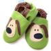 MiniFeet Premium Soft Leather Baby Shoes: Buy 4 Pairs, Get 1 Free! - Toddler Shoes 0-6 Months to 4-5 Years Green Dog - Buy Online on GoSupps.com