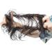 Human Hair Scrunchies #1 Jet Black Straight (23g) - Buy Online on GoSupps.com