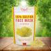 All-Natural Sulfur Face Mask for Acne & Oily Skin Glowing Skin Unclogs Pores Scars Treatment Made in USA - Buy Online on GoSupps.com
