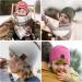 Fencchis Austria Children Beanie | Spring Slouch Hat for Ages 6m-3 Years | Gift-Ready Cotton Hat in Coral | Size 48-52 cm - Buy Online on GoSupps.com