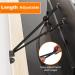 PUTORSEN TV Safety Strap Furniture Straps Child Safety Adjustable Anti Tip TV Strap and Punch-Free Clamp for Baby Proofing VESA Mounting Option Metal Connectors Black - Buy Online on GoSupps.com