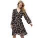 Peppercorn Women's Hensley Gigi Wrap Dress Black S