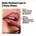 Revlon Colorstay Lip Liner in 660 Mauve - Longwear Rich Color with Built-in Sharpener - Buy Online on GoSupps.com