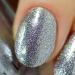 ILNP Echo - Platinum Silver Holographic Nail Polish 0.4 Fl Oz - Ultra Metallic Finish - Buy Online on GoSupps.com