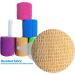 Self Adhesive Bandage Wrap - Non-Woven Breathable & Water-Resistant Vet Wrap - Stretchy Multicolor 3 x 5 Yard Rolls (6 Pack) for First Aid - Buy Online on GoSupps.com