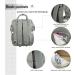 NEVEQ Wicking Pack: Waterproof Multi-Compartment Travel Backpack for Babies - Large Capacity Gray Bay Sack - Buy Online on GoSupps.com