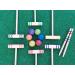 Tuahoo 28 Six-Player Croquet Set with Wooden Mallets - Outdoor Game for Adults, Families, and Kids | Giant Yard Game for Tailgate, Lawn, Backyard, and Park - Buy Online on GoSupps.com