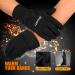Winter Gloves for Men and Women - Waterproof Thermal Gloves for Cold Weather - Touch Screen Finger - Black Large - Buy Online on GoSupps.com