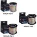 RUNCL 8 Strand Braided Fishing Line - 546Yds/500M, 30LB, Rainbow Color - Abrasion Resistant, Durable, Zero Stretch - Buy Online on GoSupps.com