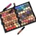 Adept Double Sided Magnetic Empty Palette in Singularity Black Holds 100+ Standard Eyeshadow Pans Hardshell Case - Buy Online on GoSupps.com