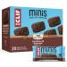 CLIF BARS - Mini Energy Bar - Chocolate Brownie - Made with Organic Oats - Plant Based Food - Vegetarian - Kosher (0.99 Ounce Snack Bar, 20 Count)