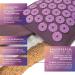 Buy MyBEO Acupressure Mat Set Natural Fiber Massage Mat with Pillow & Ball for Relaxation Alleviate Back Neck & Foot Tension Violet Lavender - Buy Online on GoSupps.com