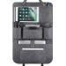 Lucmo car backrest protection car seat organizer back seat organizer with tablet/telephone storage waterproof multifunctional car storage bag with lots of sacks