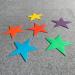 Eco Walker 12pcs Colorful Star Arrow Spot Marker for Agility Training and Classroom Activities - Buy Online on GoSupps.com