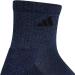 adidas Men's 6-Pack Athletic Cushioned Quarter Socks - Large, Legend Ink Blue/Tech Ink Blue/Light Onix Grey - Buy Online on GoSupps.com